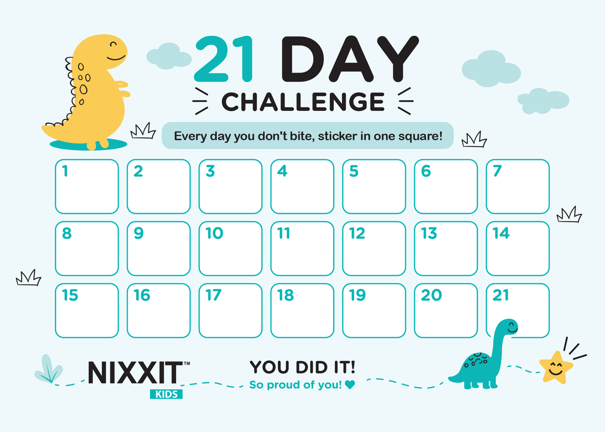 NIXXIT 21 Day Progress Tracker